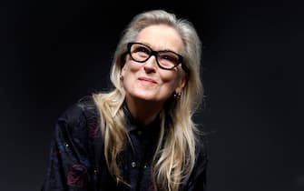 epa11342092 Meryl Streep attends a Master Class during the 77th annual Cannes Film Festival, in Cannes, France, 12 May 2024. Streep received the 'Palme d'Or d'Honneur', the honorary Golden Palm Award, in recognition of her career during the festival that runs from 14 to 25 May 2024.  EPA/SEBASTIEN NOGIER / POOL