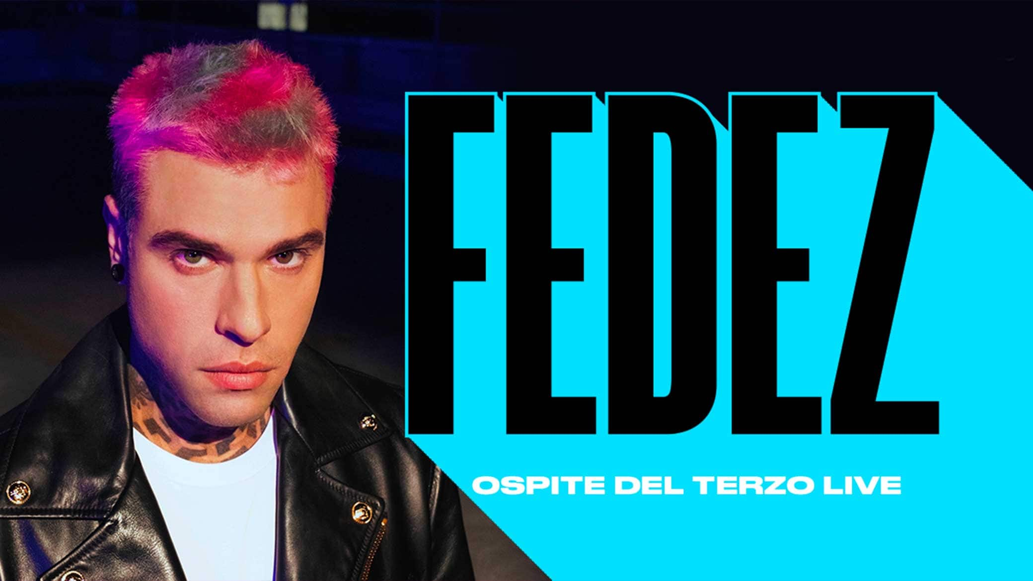 Fedez ospite del terzo Live