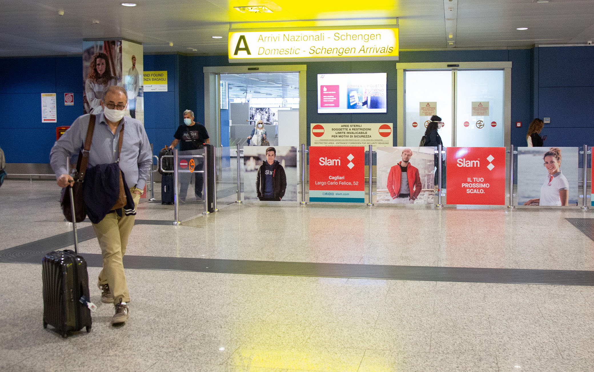 Riaperture viaggi aeroporti passeggeri