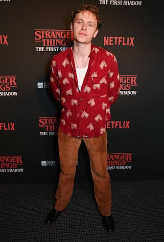 LONDON, ENGLAND - DECEMBER 14: Gilles Geary attends the press night after party for "Stranger Things: The First Shadow" at The Waldorf Hilton on December 14, 2023 in London, England. (Photo by Dave Benett/Getty Images)