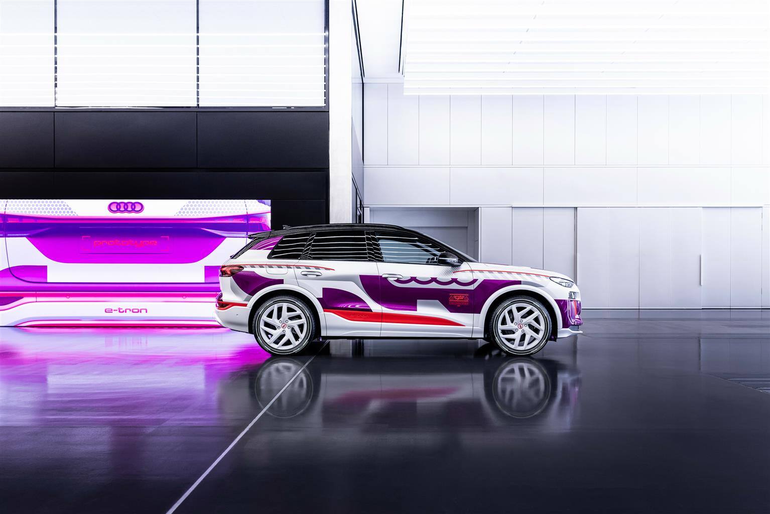 Audi Q6 e-tron prototype