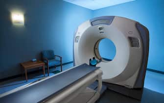 MRI Magnetic Resonance Imaging In Hospital, USA
