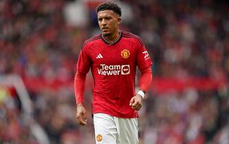 Manchester United's Jadon Sancho during the pre-season friendly match at Old Trafford, Manchester. Picture date: Saturday August 5, 2023.