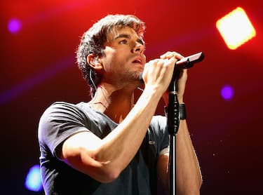 LOS ANGELES, CA - DECEMBER 06:  Recording artist Enrique Iglesias performs onstage during KIIS FMÂ s Jingle Ball 2013 at Staples Center on December 6, 2013 in Los Angeles, CA.  (Photo by Christopher Polk/Getty Images for Clear Channel)