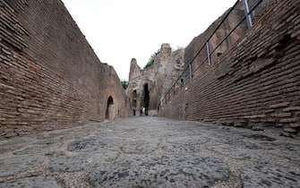 L inaugurazione dell apertura della Domus Tiberiana all interno del parco archeologico del Colosseo. Roma 20 settembre 2023
ANSA/MASSIMO PERCOSSI