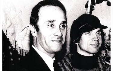 Pierre Lacotte (a sinistra) insieme a Rudolf Nureyev