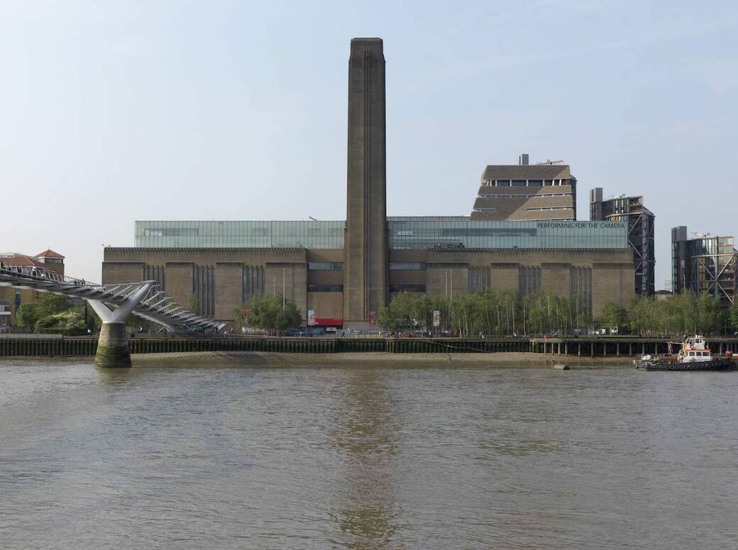 Tate Modern exterior from the North Bank (c) Tate Photography