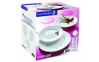 LUMINARC Servizio piatti da tavola in arcopal