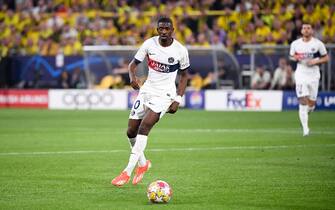 10 Ousmane DEMBELE (psg) during the UEFA Champions League, Semi final match between Dortmund and Paris at Signal Iduna Park on May 1, 2024 in Dortmund, Germany.(Photo by Anthony Bibard/FEP/Icon Sport/Sipa USA)