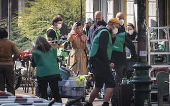 Scene del film di Ridley Scott con Lady Gaga girate in via Festa del Perdono