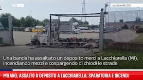 Milano, assalto deposito Lacchiarella: sparatoria e incendi