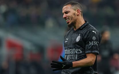 Bennacer, strappo al polpaccio: out almeno 3 mesi