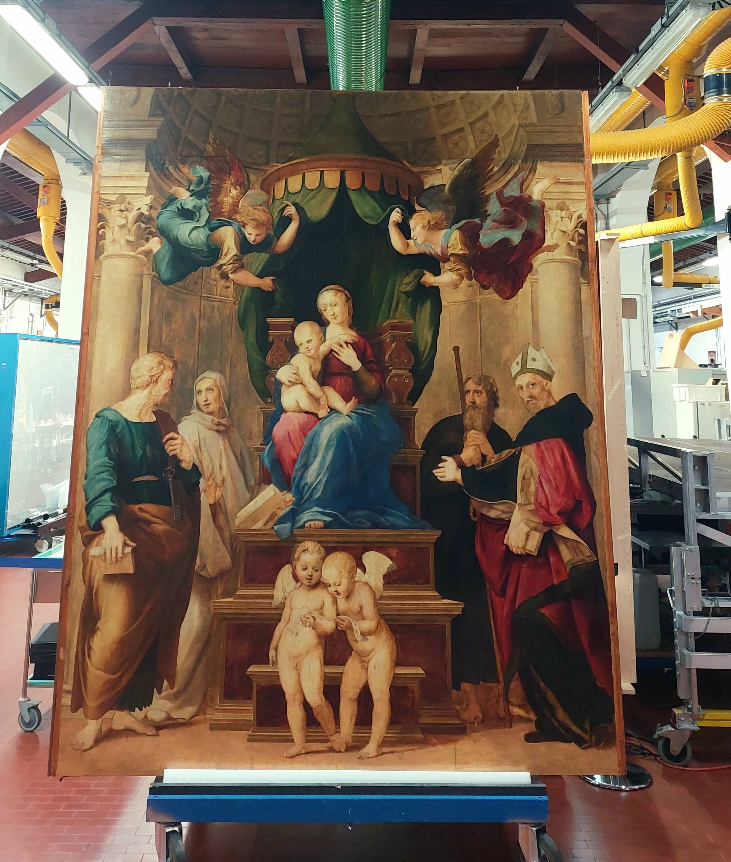 un capolavoro di raffaello esposto a londra