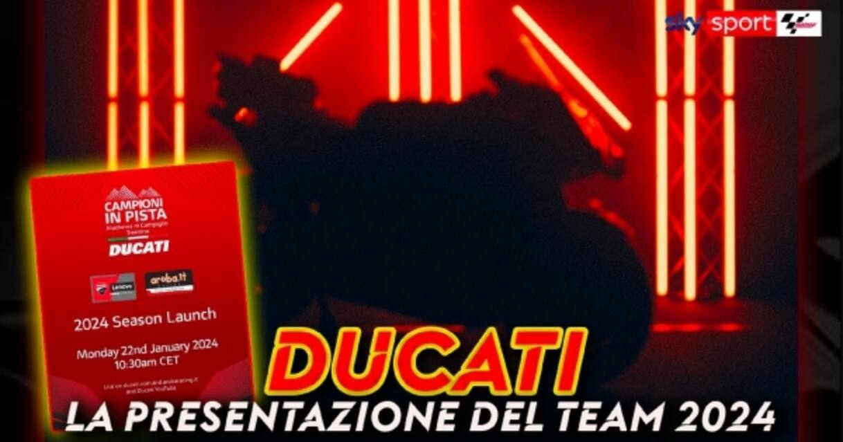 MotoGP, presentazione team Ducati di Bagnaia in diretta tv e streaming ...