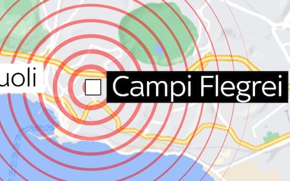 Campi Flegrei,  forte scossa di terremoto di magnitudo 4.0. La terra trema anche a Napoli