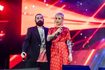 tappa del 105 summer festival a Genova nella foto: Coma Cose