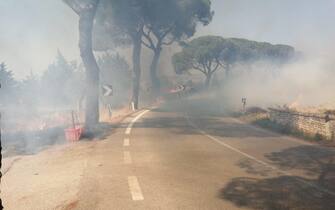 incendio castel del monte