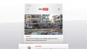 I titoli di Sky Tg24 del 14 giugno, edizione delle 13