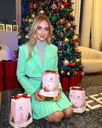 Il Signor Balocco
has posted a story on Instagram with the following remarks:

#repost @chiaraferragni Questo Natale io e Balocco abbiamo pensato ad un progetto benefico a favore dell’Ospedale Regina Margherita di Torino Con @chiaraferragnibrand abbiamo creato un pandoro limited edition e sosteniamo insieme un progetto di ricerca per nuove cure terapeutiche per i bambini affetti da Osteosarcoma e Sarcoma di Ewing Sono davvero fiera di questa iniziativa e di rendere il nostro Natale un po’ più rosa e dolce con questo pandoro speciale #PinkChristmas #adv
Instagram 24/11/2022

This is a private photo posted on social networks and supplied by this Agency. This Agency does not claim any ownership including but not limited to copyright or license in the attached material. Fees charged by this Agency are for Agency's services only, and do not, nor are they intended to, convey to the user any ownership of copyright or license in the material. By publishing this material you expressly agree to indemnify and to hold this Agency and its directors, shareholders and employees harmless from any loss, claims, damages, demands, expenses (including legal fees), or any causes of action or allegation against this Agency arising out of or connected in any way with publication of the material.