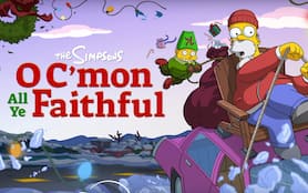 I Simpson, nel trailer dell'episodio di Natale Homer è Babbo Natale
