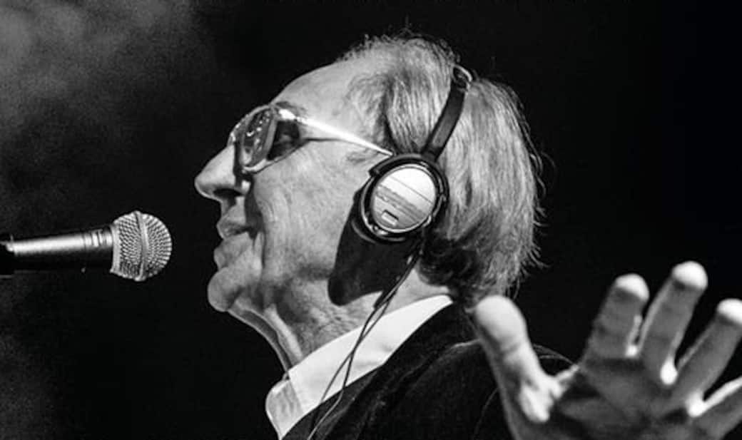 Un dettaglio della copertina di "Lavorare con un genio. Franco Battiato raccontato dai suoi artisti"