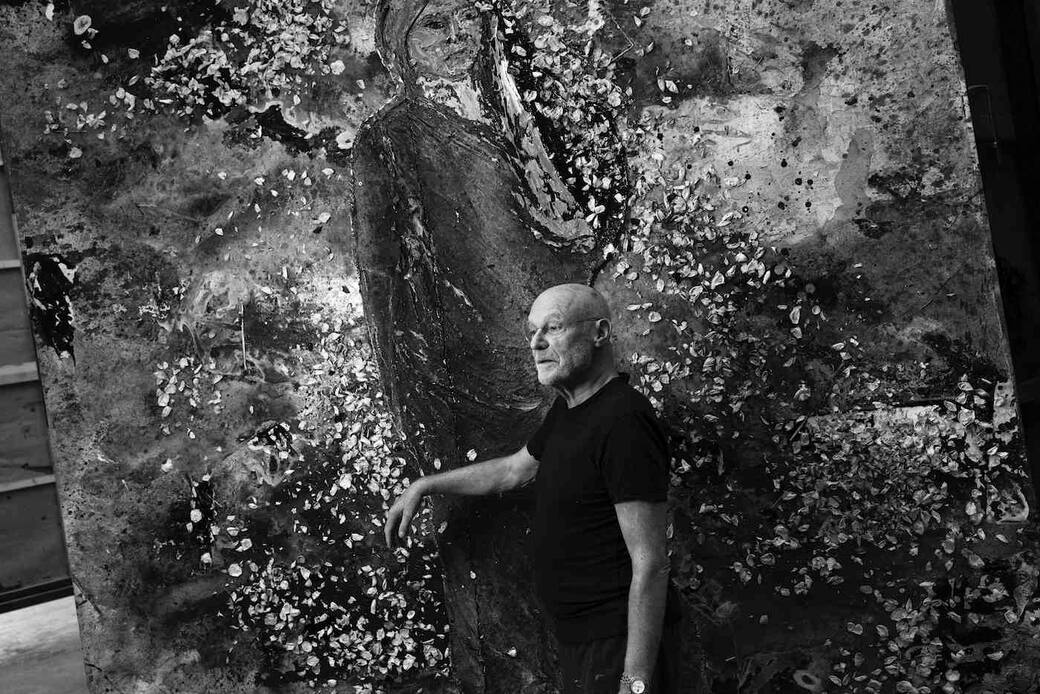 Ritratto di Anselm Kiefer ©Paolo Pellegrin
