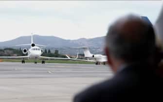 Cecilia Sala a Ciampino