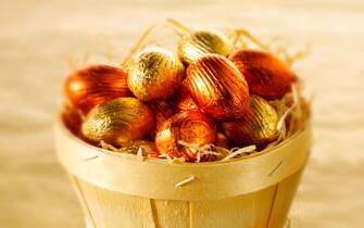 food photo of Mini chocolate traditional easter eggs