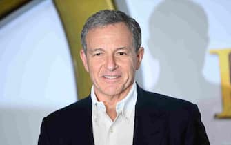 epa09626099 Executive Chairman of the Walt Disney Company, Bob Iger arrives at the world premiere of the film 'The King's Man' in London Britain, 06 December 2021. The film will be released in UK cinemas on 22 December 2021.  EPA/NEIL HALL