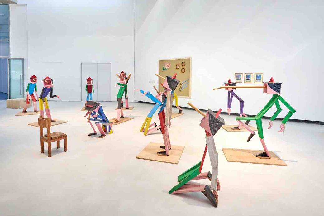 MAXXI, Tragicomica. Exhibition view, foto © Simon d'Exea. Courtesy Fondazione MAXXI