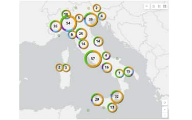 La mappa degli immobili del Demanio