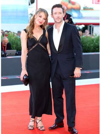 Marte-Janine-Engebrigtsen-Thomas-Gullestad -venezia-red-carpet-2024-getty - 1