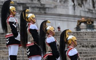 Cerimonia Festa delle forze armate, frecce tricolori