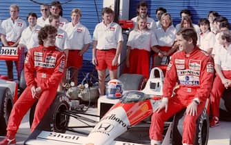 f1 alain prost ayrton senna