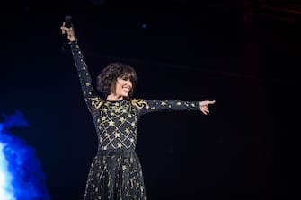 Italian singer Giorgia Todrani performs live on stage at Mediolanum forum for the first date in Milan of her Pop Heart Summer tour. Milan (Italy), May 6th, 2019 (photo by Elena Di Vincenzo/Archivio Elena Di Vincenzo/Mondadori via Getty Images)