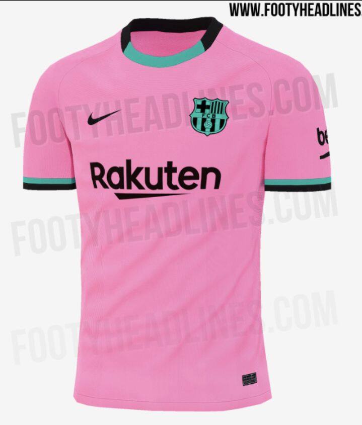 Maglia barcellona rosa top