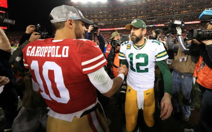 Garoppolo & Rodgers 