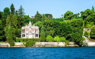 Luxury homes at the shores of Lago Maggiore, Italy/Switzerland