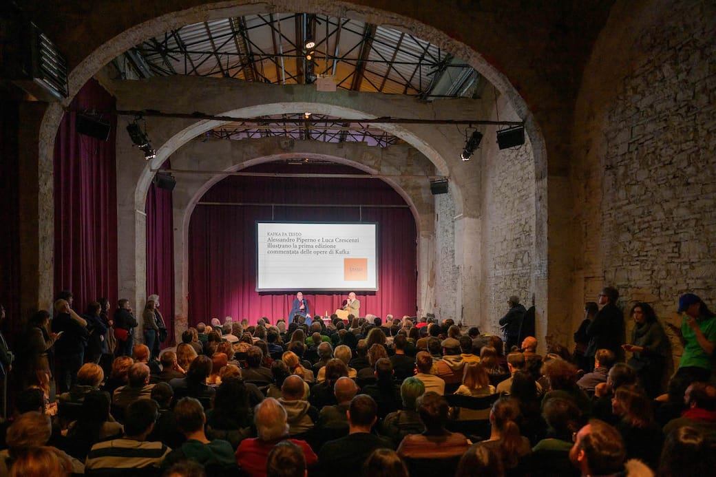 Un incontro di TESTO 2024. Courtesy Pitti Immagine