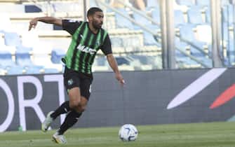 Gregoire Defrel of US Sassuolo during US Sassuolo vs Atalanta FC, 1Â° Serie A Tim 2023-24 game at Mapei Stadium - Citta del Tricolore in Reggio Emilia (RE), Italy, on August 20, 2023.