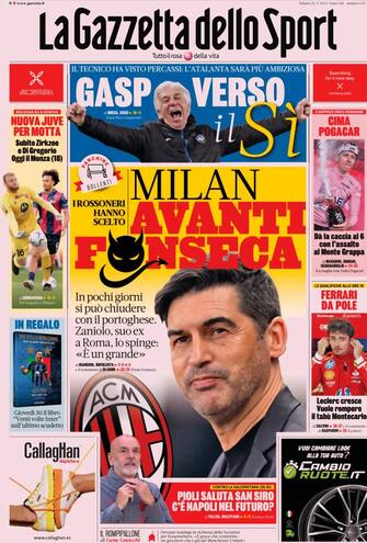 Rassegna stampa 25 maggio