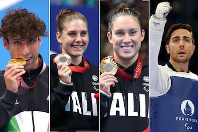 Paralimpiadi, pioggia di medaglie azzurre: un oro e tre bronzi