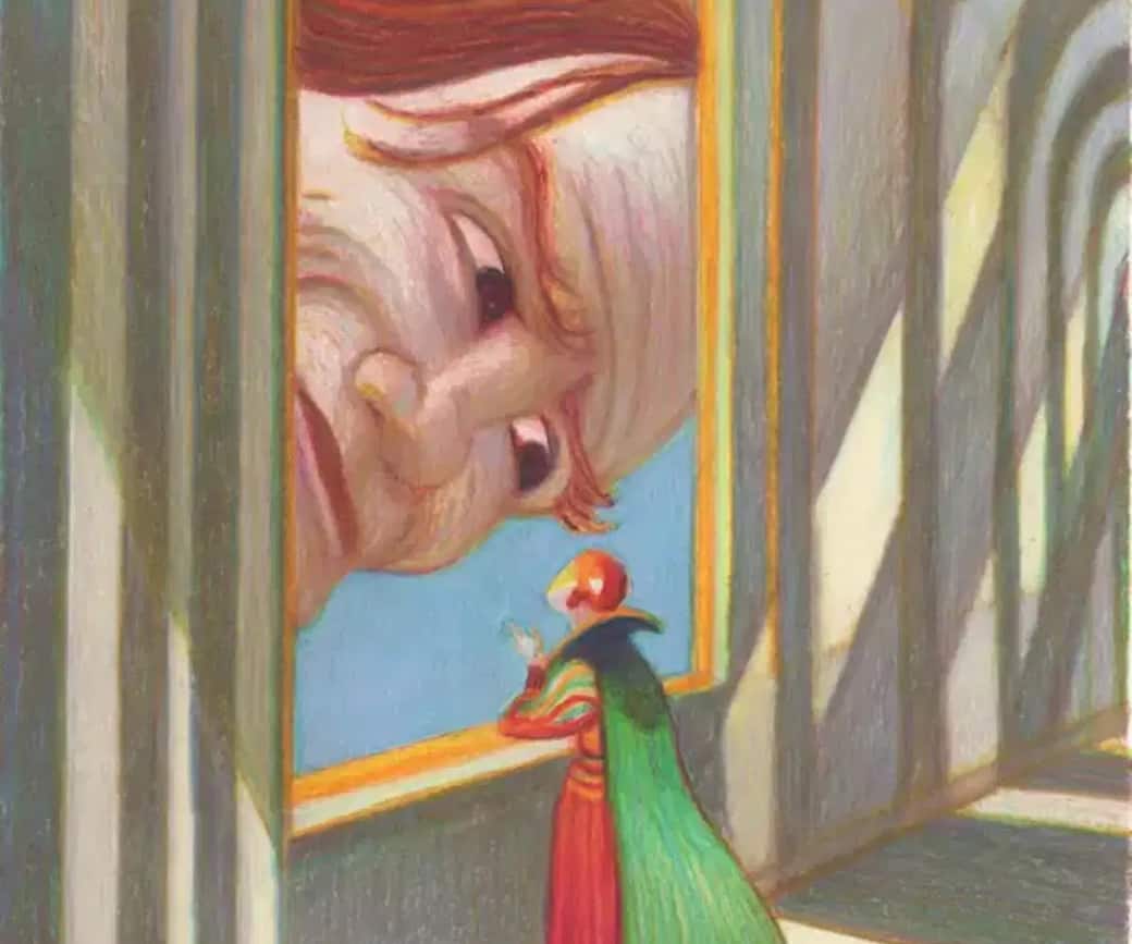 Un dettaglio della copertina de “I viaggi di Gulliver”