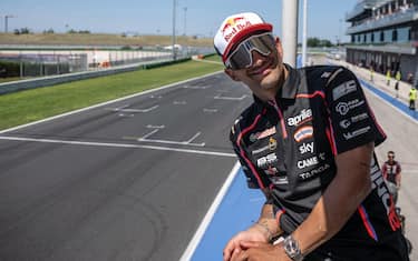 1 giugno - Clima disteso all'Aprilia All Stars a Misano