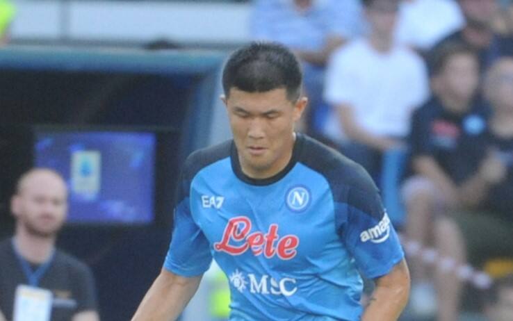 Il difensore del Napoli Kim Min-jae