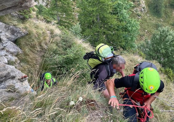 Morto escursionista in montagna nel Torinese: precipitato per 100 metri in canalone Morto escursionista in montagna nel Torinese: precipitato per 100 metri in canalone