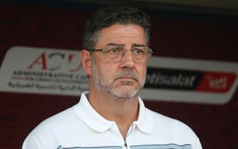 epa10848925 Egypt coach Rui Vitoria looks before the CAF nation qualification soccer match between Egypt and Ethiopia in Cairo, Egypt, 08 September 2023.  EPA/KHALED ELFIQI