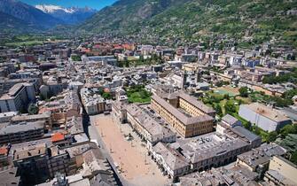 veduta su città italiana
