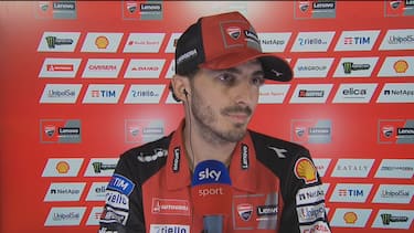 Bagnaia: "La gomma posteriore non funziova"