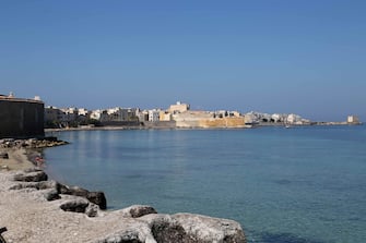 Nella foto il mare di Trapani. (Massimo Alberico/Fotogramma, Trapani - 2016-08-25) p.s. la foto e' utilizzabile nel rispetto del contesto in cui e' stata scattata, e senza intento diffamatorio del decoro delle persone rappresentate